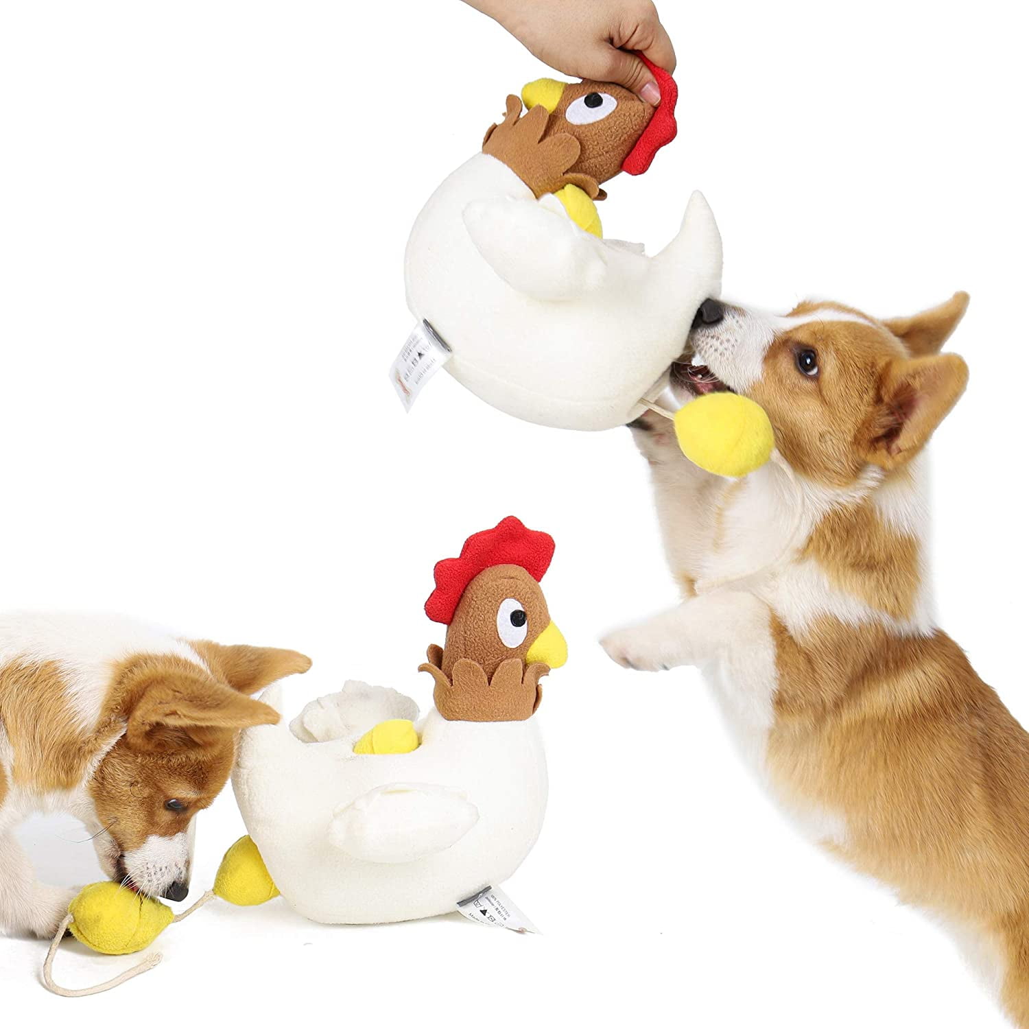 Dog Snuffle Toy Pet Snuffle Toys IQ Training Fry Chicken Dog Plush Toys  Drop Shipping - AliExpress