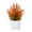 D, variant on KGJQ Simulated Small Potted Plant, Maintenance-Free, Realistic Autumn Leaves Mini Fake Plant, for Bookshelf Desktop Decor