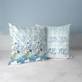 thumbnail image 6 of Papillon Paradise Indoor/Outdoor Pillow with Removable Cover in Blue 26x26, 6 of 7