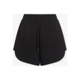 thumbnail image 4 of Women Two Piece Outfits Tracksuit Half Zip Lapel Cap Sleeve Sweatshirt High Waist Drawstring Shorts Set Sweatsuit, 4 of 6