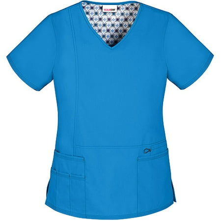 Scrub Star Brilliant Blue Top(xl)
