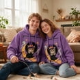 thumbnail image 3 of Halloween Pet Pouch Hoodie Men Women Long Sleeve Cute Graphic Loose Hooded Sweatshirt Pullover Tops Dog Cat Carrier Hoodie, 3 of 6