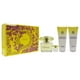 thumbnail image 3 of Set de regalo de 4 piezas Versace Versace Yellow Diamond 3oz EDT Spray 3.4oz Gel de ducha 3.4oz Loción corporal 5ml EDT Rollerball Mini Mujer, 3 of 3