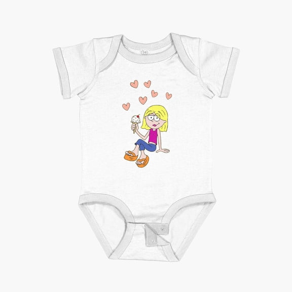 Bella Canvas Lizzie Mcguire Short Sleeve Baby One-Piece Newborn Gender Neutral Outfit, Baby Boy Or Girl Bodysuit, Birrthday Gifts