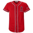 thumbnail image 3 of MLB Los Angeles Angels Youth Primary Color Synthetic Jersey, 3 of 3