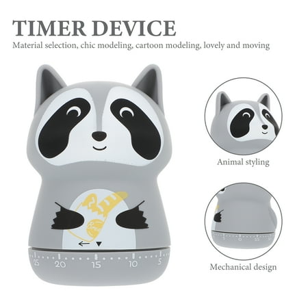 

Timer Kitchen Cooking Alarm Animal Mechanical Reminder Fox Electric Baking Countdown Classroom Digital Clock