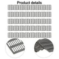 thumbnail image 6 of 50 Pcs 2.76" X 2.8" Stainless Steel Weep Hole Covers for Brick Walls Inserts, 6 of 9