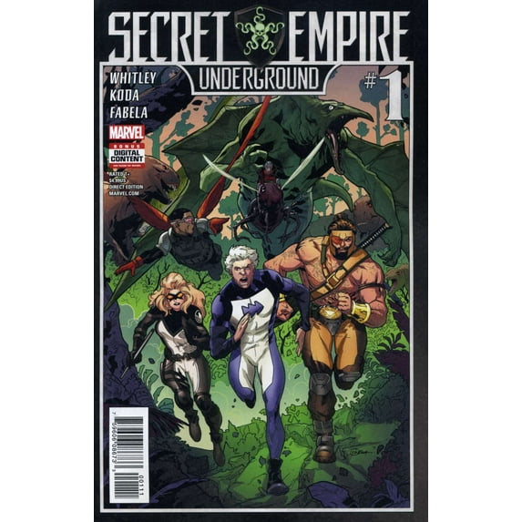 Secret Empire: Underground #1 VF ; Marvel Comic Book