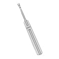 thumbnail image 3 of Abbracc Multi Function Leather Edge Beveler, Skiving Punching Tool Craft Stainless Steel 95mm V Type, 3 of 9