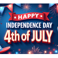 thumbnail image 4 of Patriotic Design Independence Day Banner Colorful Bunting 4th of July Decorative Fireworks for Holiday Celebration Outdoor Events National Festivities, 4 of 8
