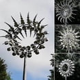 thumbnail image 3 of Unique Magical Metal Windmill Outdoor Wind Spinners Courtyard Patio Garden Decor, 3 of 5