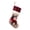 A004- D, variant on Christmas Stocking Black Cat Decor 18 Inch Burlap Plaid Cuff Christmas Decorations for Home Fireplace Mantel Decor Cat Decor for Cat Lovers 1 Pack Hanging Ornament