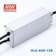 thumbnail image 5 of Mean Well HLG-60H-15B Power Supply 60W 15V - Dimmable, 5 of 5