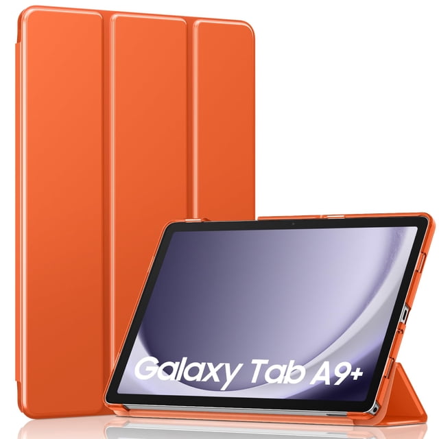 Funda para tablet MoKo Galaxy Tab A9 Plus 11" 2023, naranja