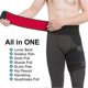 thumbnail image 3 of Hip Brace, Groin Support Sciatica Relief Wrap Thigh Hamstring Compression Sleeve Compatible With Pulled Injury Strain Tendonitis Rehab And Recovery, F, 3 of 5