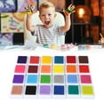 thumbnail image 1 of Craft Ink , Square High  24 Colors Finger Ink Pad  For Wall Painting, 1 of 8
