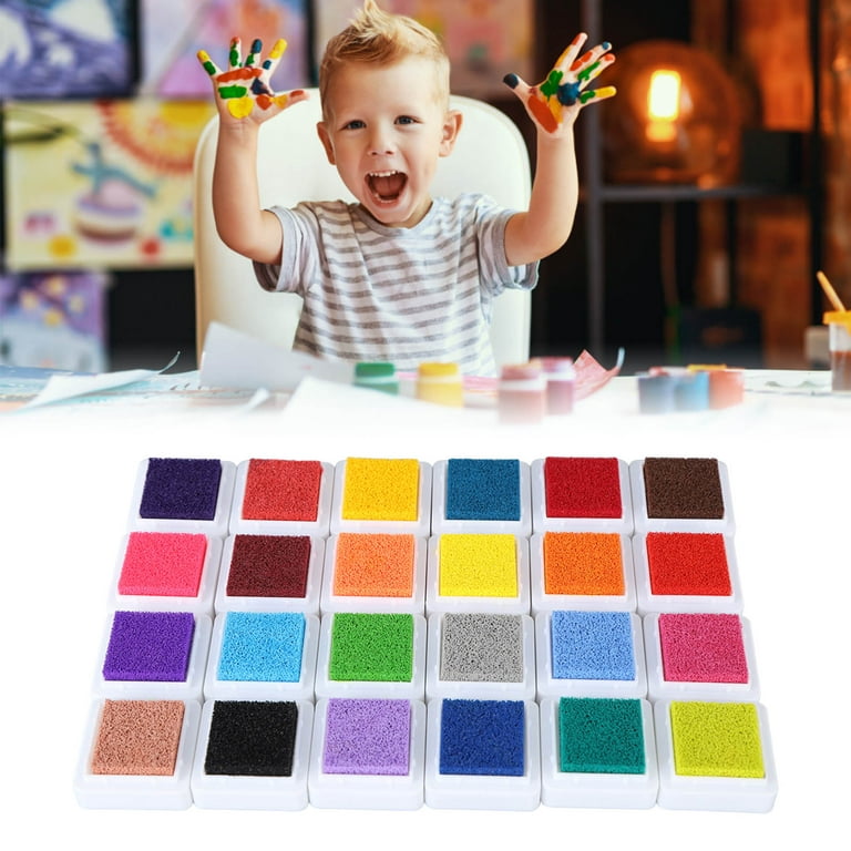 Ink Pads for Kids Washable - Water-based Printing Oil Washable