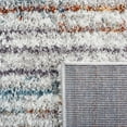 thumbnail image 6 of SAFAVIEH Berber Dayna Abstract Shag Area Rug, 9' x 12', Blue Rust/Ivory, 6 of 8