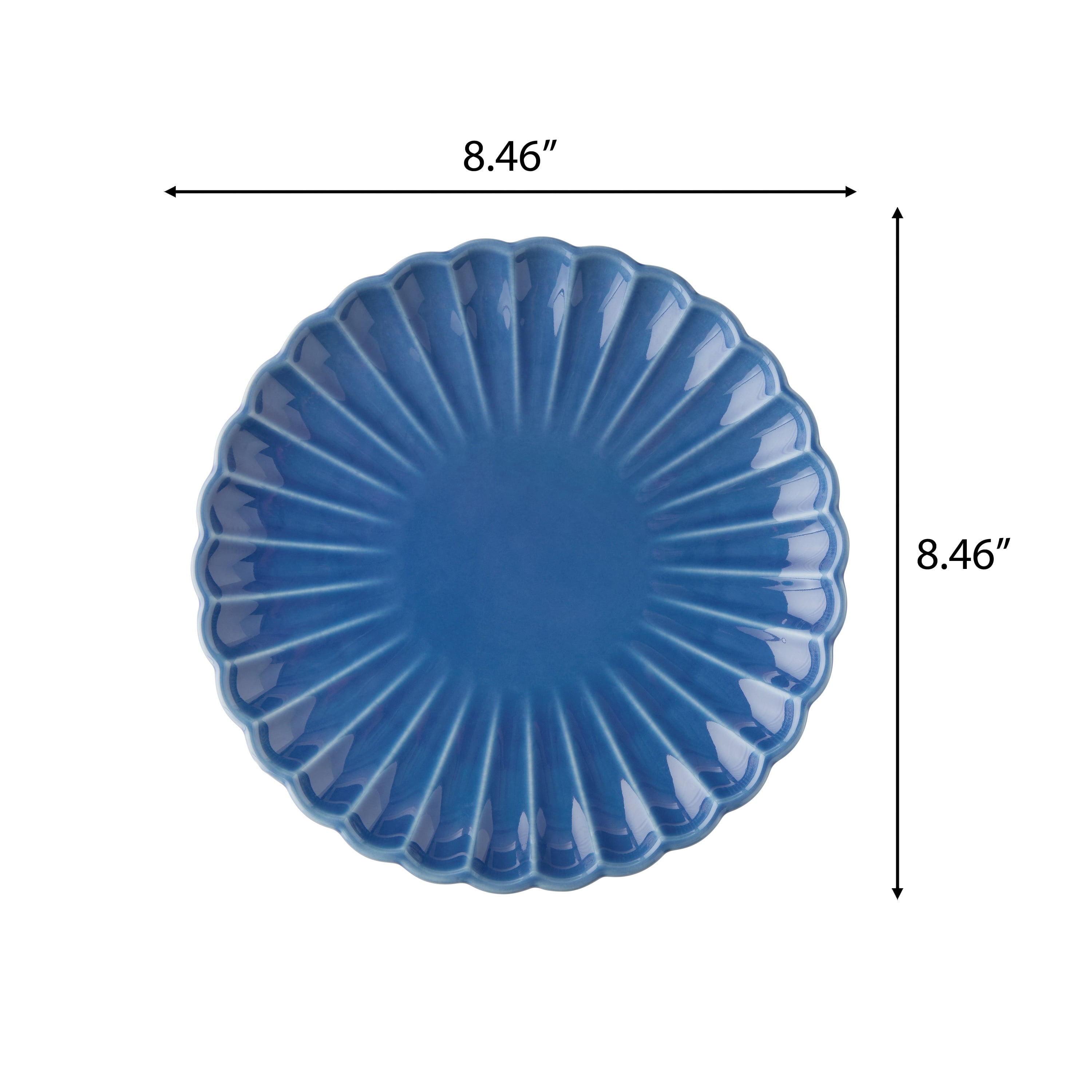 The Pioneer Woman Colette Stoneware Salad Plate, Blue