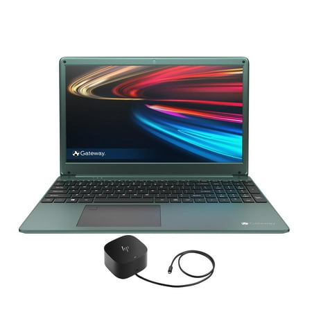 Gateway GWTN156-4GR Home/Business Laptop (AMD Ryzen 5 3450U 4-Core, 15.6in 60Hz Full HD (1920x1080), AMD Vega 8, 40GB RAM, 1TB m.2 SATA SSD, Wifi, HDMI, Webcam, Win 10 Pro)