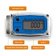 thumbnail image 3 of Ruiboury Electronic Turbines Fuel Flows Meter High Accuracy Measuring Flowmeter Aluminum Alloy LCD PCB Flows Indicator Sensor 1.5inch, 3 of 6