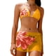 thumbnail image 2 of Trajes de baño para mujer, conjunto de traje de baño estampado de dos piezas a la moda para mujer, trajes de baño para mujer, trajes de baño para mujer, trajes de baño de moda de playa para mujer, 2 of 7
