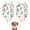White Princess Castle, variant on Dog Bandana 2 Pack,White Princess Castle Pattern Bandanas for Dogs,Cat Bandana,Small/ Large Dog Bandana 2 Size,Dog Bandanas