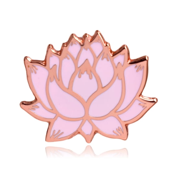 Lotus Flower Enamel Pin | Clayton Jewelry Labs