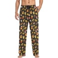 thumbnail image 3 of Top-kevin Multi- Food Pajama Pants for Men PJs Bottoms Sleepwear Lounge Pants with Pockets, 3 of 13