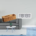thumbnail image 2 of Estuche para pañuelos de escritorio,Caja de pañuelos faciales de papel retro de madera,Tapa para caja de pañuelos,porta servilletas de papel facial,Reloj de pared digital,Reloj de pared, 2 of 8