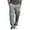 Light Gray, variant on Men's Cargo Sweatpants Open Bottom Straight Leg Casual Loose Fit Baggy Athletic Jogger Pants with Pockets M-5XL