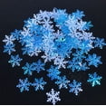 thumbnail image 4 of Decoración navideña con copos de nieve para árbol de Navidad, fiesta de bodas, hielo y nieve, confeti, bricolaje, decoración navideña hecha a mano, 4 of 6
