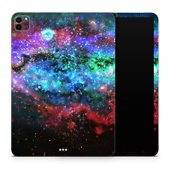 DesignSkinz Neon Colored Paint Universe Full-Body Skin Decal Wrap Cover for iPad (A1219/A1337)
