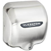 XLERATOR XL-SB Automatic High Speed Hand Dryer with Brushed Stainless Steel Cover and 1.1 Noise Reduction Nozzle, 12.5 A, 110/120 V