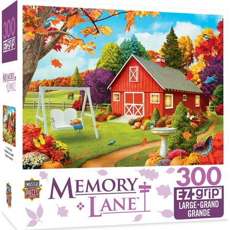 Memory Lane Harvest Breeze Large 300 Piece EZ Grip Jigsaw (Best Jigsaw Puzzle App 2019)