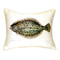 thumbnail image 3 of Flounder Small Indoor/Outdoor Pillow 11x14, 3 of 3