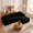 Black, variant on Hosnnlie Corduroy Unframed Lounge Sofa Camel, Wide Chaise for Napping, Durable Abrasion-Resistant Fabric, for Vintage & Wabi-Sabi Homes