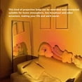 thumbnail image 4 of fastboy Projection Lamp 5W Wall Decoration Atmosphere Light 180° Rotating Adjustable Background Projector Lamp, Sunset Red, 4 of 7