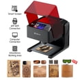 thumbnail image 1 of Algolaser Pixi 3W Portable Wood Leather Laser Engraver with Touch Screen Smart Mini Fully Enclosed Class 1 Laser Engraving Machine, 6000mm/min Engraving Area(3.94"x3.94"), 1 of 13