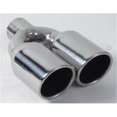 thumbnail image 2 of Vibrant 1209 3-Inch Round Stainless Steel Exhaust Tip - Single Wall Angle-Cut Design 2 of 14