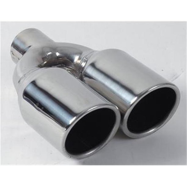 VIBRANT 1329 Round Exhaust Tail Pipe Tip 2.25 In. Inlet