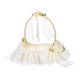 thumbnail image 1 of Cateissary Boda rosa flor niña cesta encaje flor Bowknot boda compromiso ceremonia fiesta caramelo novia cesta Kits de decoración para fiestas, 1 of 6