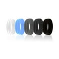 thumbnail image 2 of AERA Mens Silicone Wedding Band Rubber Ring Sports Athletic Activewear, 2 of 7