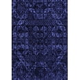 thumbnail image 1 of Ahgly Company Machine Washable Indoor Rectangle Abstract Blue Modern Area Rugs, 2' x 3', 1 of 4