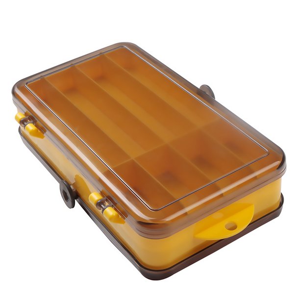 Para cebo artificial Caja de señuelos de pesca de doble cara Organizador Señuelos de pesca Tmvgtek pescar