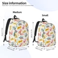 thumbnail image 2 of Easygdp Boho Bunny Mochila de Lona Resistente para Laptop, Compatible con Laptops de 15 a 17 pulgadas, Ideal para Escuela, Trabajo y Viajes-Small, 2 of 5