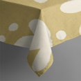 thumbnail image 3 of 52x52 Inch Waterproof Square Tablecloth, Thickened Polyester Table Cover for Dining & Parties, Floral Print, 3 of 6