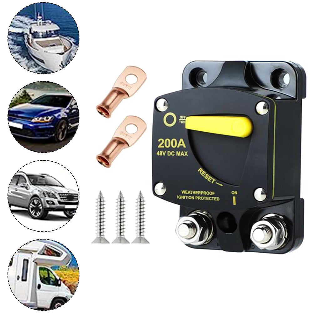 For Power Surges Circuit Breaker Variety Of Current Options for Battery Chargers 300A