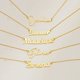 thumbnail image 5 of Customized Name Letter Necklace Personalized Stainless Steel Simple Pendant Clavicle Chain Women's Jewelry Valentine's Day Gift, 5 of 5
