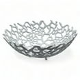 thumbnail image 4 of 17 inch White Decorative Metal Candle Holder by 90210 Kitchen and Bath, 4 of 5